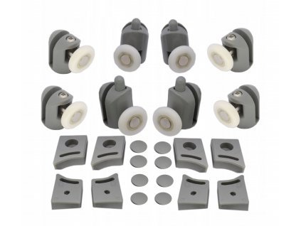 sada valčekov 32 prvkov pre sprchovú kabínu_0