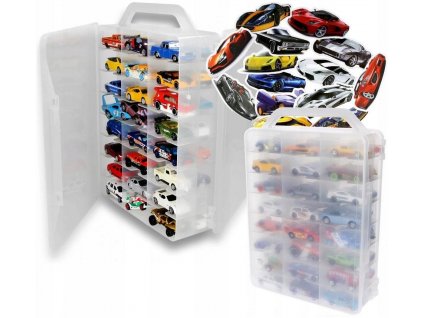 Kufor na autá Resoraki Hot Wheels Cars 48 miest VYPR