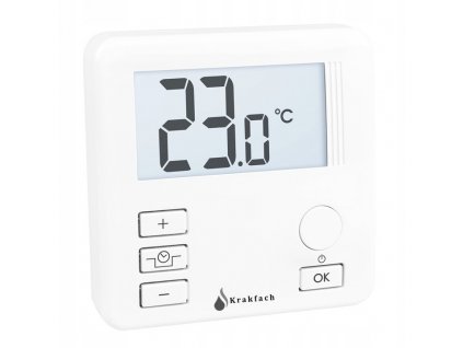 Káblový regulátor dennej izbovej teploty Auraton VYPR