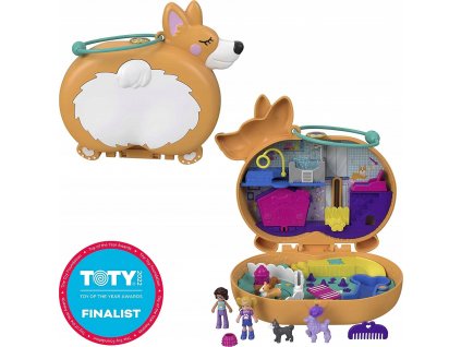 Polly Pocket Dog Corgi GTN13 Veľký set Mattel VYPR