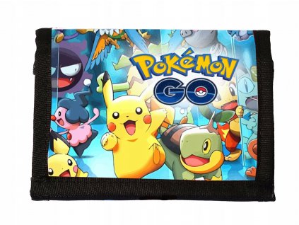 Peňaženka Pokémon Go Sports 27,5x13 cm VIACFAREBNÁ
