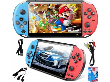 Herná konzola x12 plus 5cal prenosná 1000 hier