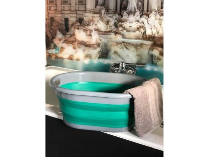 Skladací silikónový kôš na prádlo SMUKEE_1