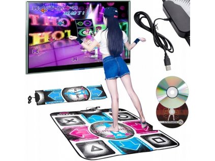 Tanečná podložka STEPMANIA DANCE pre PC TV 93x80 cm USB