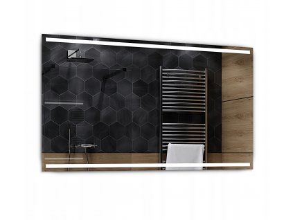 Nástenné osvetlené LED zrkadlo do kúpeľne DENVER 150x70 cm NEUTRÁLNE VYPR