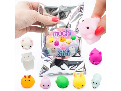 Sada hračiek s prekvapením Squishy Squishies Mochi 9 ks VYPR