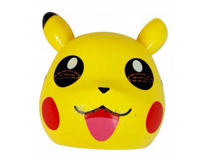 Maska ​​Pokémon PIKACHU svieti v tme 21x18 cm