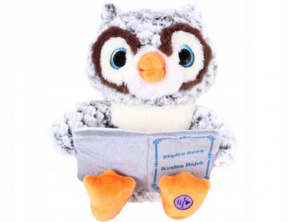 Múdra sova rozprávajúca 3 rozprávky INTERAKTÍVNA VYPR