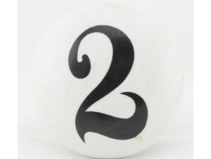 Úchytky na skrinky/nábytkové zásuvky s číslom 2