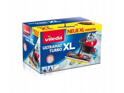 Vileda Ultramat TURBO XL plochý odstreďovací mop 42 cm