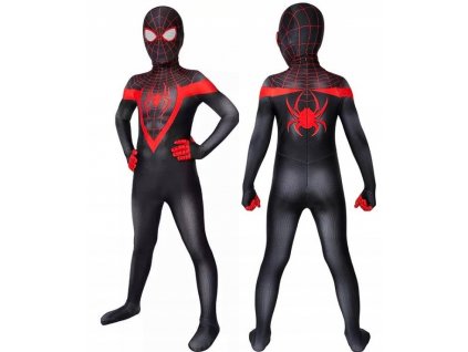 Detský kostým Spiderman Miles Morales 128-134 cm