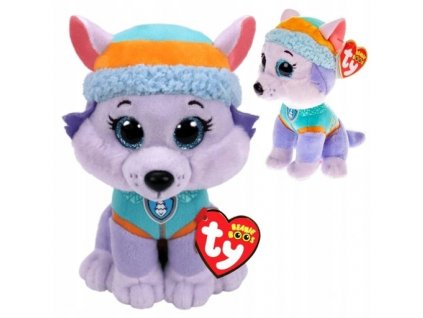 Maskot PAW Patrol Beanie Everest 16 cm PLYŠOVÝ VYPR