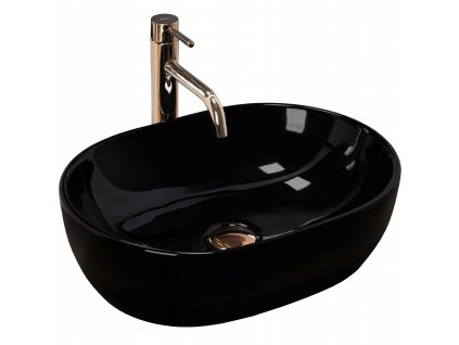 KERAMICKÉ UMÝVADLO AMELIA 48 BLACK REA_0