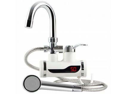 Prúdový sprchový ohrievač vody 3000 W LCD do steny