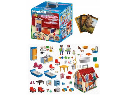 Prenosný domček pre bábiky Playmobil