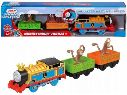 Vláčik Tomáš Fisher-Price Thomas&Friends Monkey Cars Trackmaster