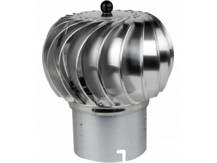 Komínová hlavica ALU guľová fi 200 mm