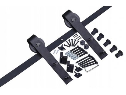 Systém nástenných posuvných dverí Loft Rustical RETRO koľajnica 2,5 m VYPR