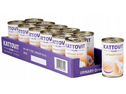 KATTOVIT URINARY DRINK NAPOJ DLA KOTA 12 x 135ml
