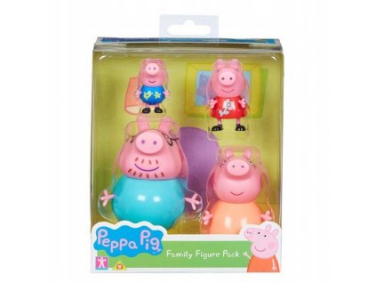 Sada figúrok rodinka Peppa Pig Family PEP06666 VYPR