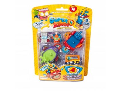 Super Zings Series 4 figúrky Blaster Jet 12 ks VYPR