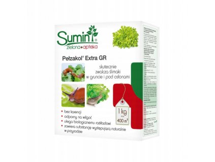 Prípravok na hubenie slimákov Sumin Pełzakol Extra 1 kg