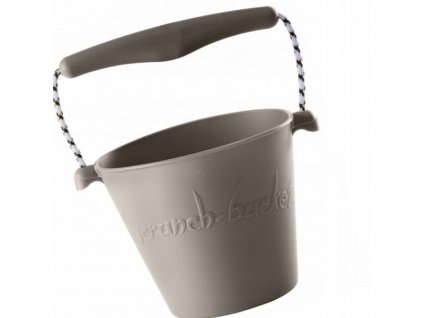 Skladacie vedierko Scrunch Silicon SVETLOSIVÉ