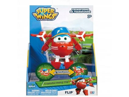 Figúrka robotického lietadla Super Wings Flip VYPR