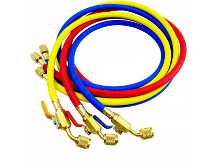 Hadice klimatizácie s ventilmi 1/4SAE 1,2 m 3 ks VYPR