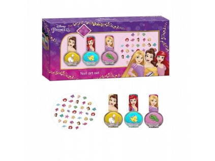 Laky na nechty Disney Princess 3 ks