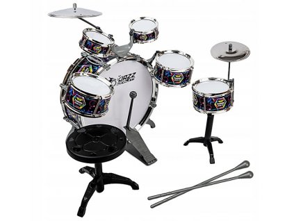 PERKUSJA DLA DZIECI ZESTAW BEBNOW TALERZE DUZA