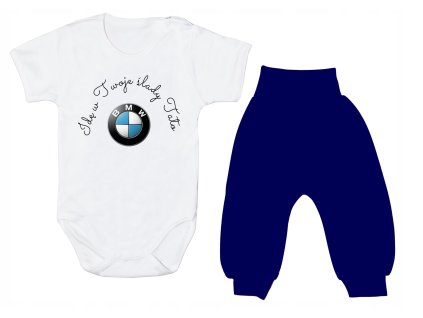 Zestaw niemowlecy Komplet BMW 56