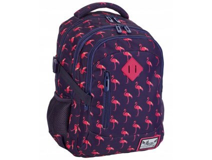HASH plecak szkolny do 1 klasy HS 87 FLAMINGI Wielkosc duza mieszczaca A4
