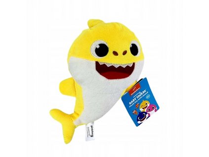 BABY SHARK MASKOTKA REKIN 20cm zolty