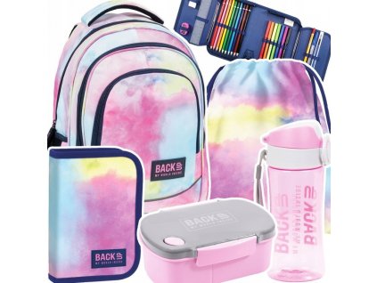 ZESTAW PLECAK SZKOLNY 5EL BACKUP DLA DZIEWCZYNY