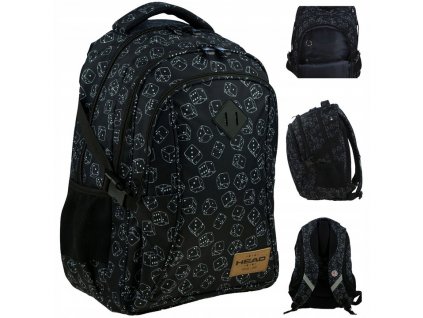 PLECAK TORNISTER SZKOLNY MLODZIEZOWY CZARNY