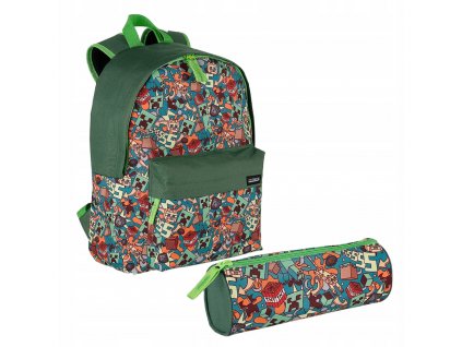 Zestaw Plecak Piornik szkolny Minecraft TNT