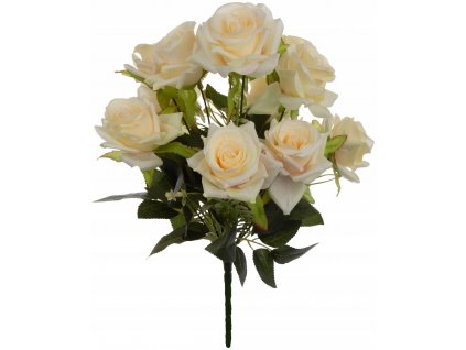 ROZA BUKIET ROZ X 12 KWIATOW KREM Kod producenta 21KL081 1