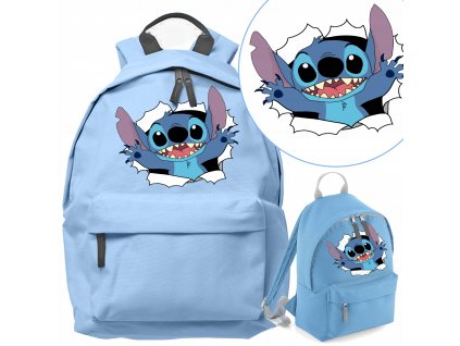 Plecak Szkolny Do Szkoly Niebieski LILO STICH Wz