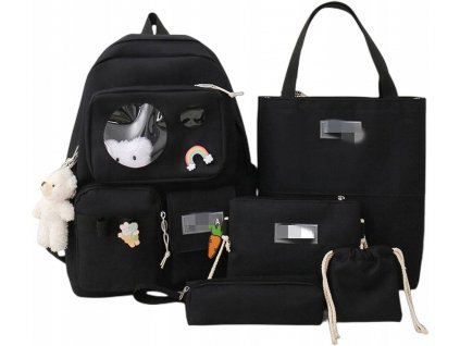 PLECAK SZKOLNY DUZY ZESTAW PIORNIK TORBA 5w1