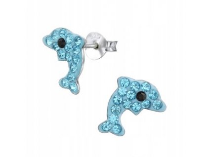 KOLCZYKI dziewczynka SREBRO prezent DZIECIECE 87