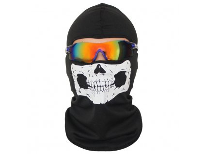 Kominiarka pod kask maska na motor narty czaszka