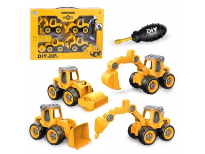 Malá stavebná sada na skrutkovanie a demontáž 4 ks VYPR