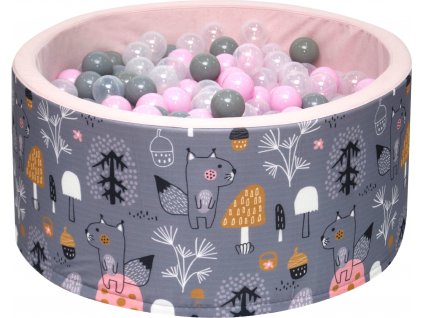 Suchy Basen z Kulkami 90x40 400 pilek bez BPA basenik z pileczkami WELOX