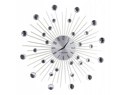 ZEGAR SCIENNY Z KRYSZTALKAMI BOSTON 50 CM PREZENT