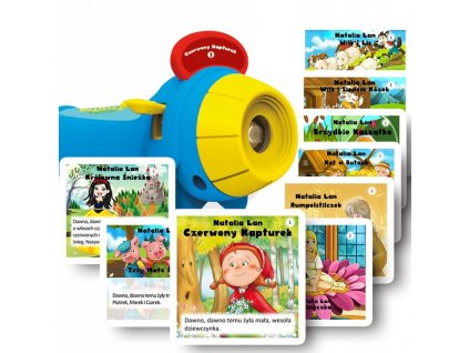 TalesTime Projektor 9 Bajek do czytania ogladania