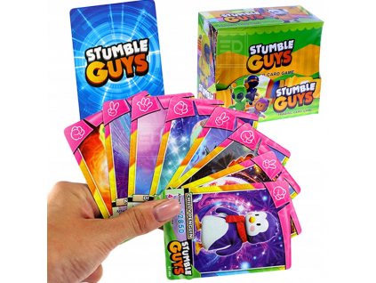 STUMBLE GUYS KARTY KOLEKCJONERSKIE 288 kart CALY BOX