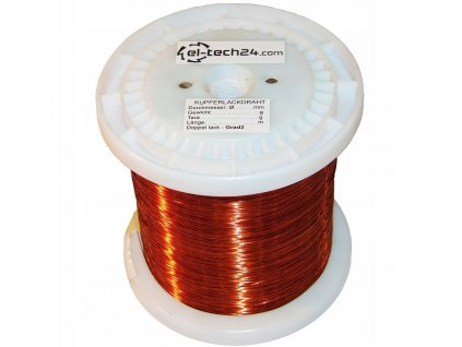 DRUT NAWOJOWY miedziany DN2E 2 50mm 1kg 22m