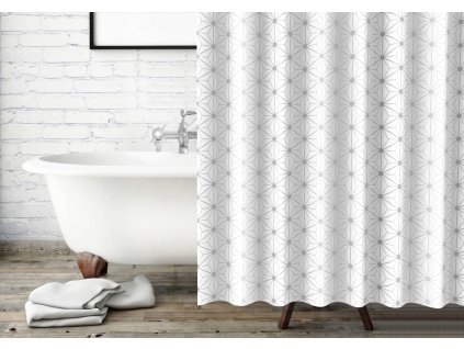 Sprchový a vaňový záves Diamo, 180x180 cm_0