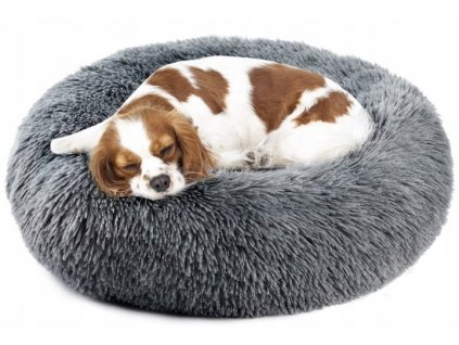 Komfortowe Pluszowe Legowisko Dla Psa 100cm Grafit EAN GTIN 5903728112992